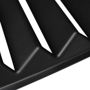 79.95 Spec-D Window Louvers Dodge Challenger (2008-2020 Matte Black - Redline360