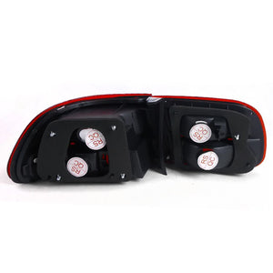 108.00 Spec-D Tail Lights Honda Civic EG (92-95) Coupe/Sedan/Hatch - Black or Chrome - Redline360