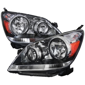 169.95 Spec-D OEM Replacement Headlights Honda Odyssey (2005-2006-2007) Black or Chrome - Redline360