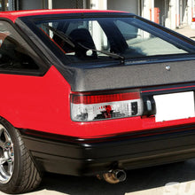 Load image into Gallery viewer, 126.00 Spec-D Tail Lights Toyota Corolla AE86 Hatchback (83-87) Chrome Housing/Red Clear Lens - Redline360 Alternate Image