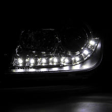 Load image into Gallery viewer, 189.95 Spec-D Projector Headlights VW Jetta MK4 (99-04) w/ Audi R8 Style LED Strip - Black or Chrome - Redline360 Alternate Image