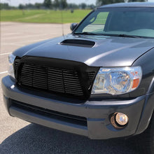 Load image into Gallery viewer, Spec-D Grill Toyota Tacoma (2005-2011) Black Mesh / Horizontal / Rivet Style - Glossy Black / Honeycomb Mesh Alternate Image