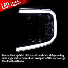 Load image into Gallery viewer, 299.95 Spec-D Projector Headlights Chevy Silverado (07-13) LED C-Bar DRL - Black / Smoked / Clear - Redline360 Alternate Image