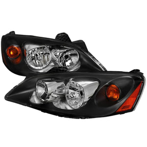 129.95 Spec-D OEM Replacement Headlights Pontiac G6 (2005-2010) w/ Amber Reflector - Redline360
