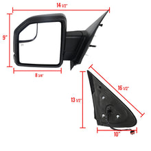 Load image into Gallery viewer, 179.50 Spec-D Mirrors Ford Expedition (2003-2006) Black Heated w/ LED Turn Signals - Redline360 Alternate Image