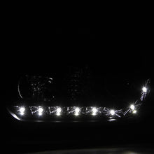 Load image into Gallery viewer, 225.00 Spec-D Projector Headlights VW Golf MK4 / GTI (96-06) Cabrio (99-02) R32 (2004) Black w/ R8 Style LED Strip - Redline360 Alternate Image