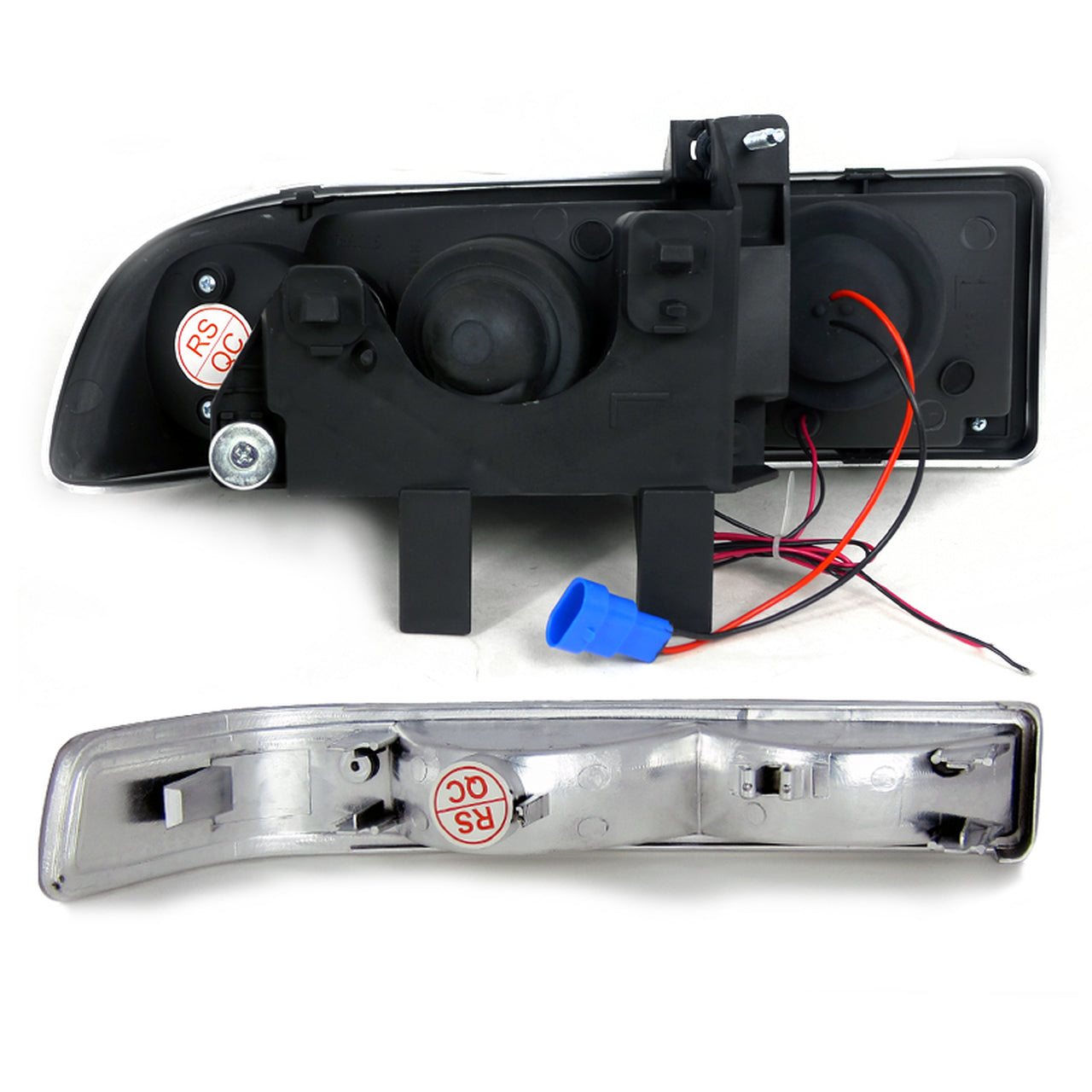 Spec-D Projector Headlights Chevy Blazer & S10 (98-04) Dual LED