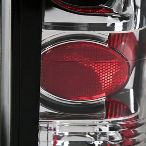 65.00 Spec-D Tail Lights Chevy S10 (82-93) S10 Blazer (83-94) [Altezza Style] Black or Chrome Housing - Redline360