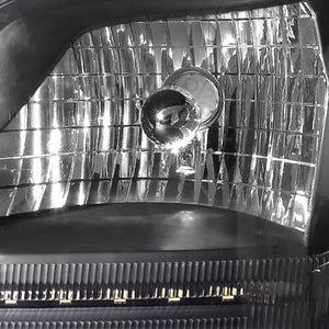 130.00 Spec-D Crystal Headlights Ford F150 (1997-2004) w/ or w/o SMD LED Light Strip - Redline360