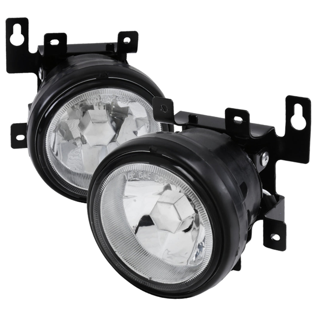 67.00 Spec-D OEM Fog Lights Honda Element (2003-2008) Chrome Housing - Clear Lens - Redline360