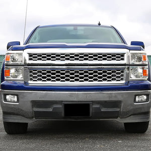 180.00 Spec-D OEM Replacement Headlights Chevy Silverado 1500 (14-15) Matte Black or Chrome Housing - Redline360