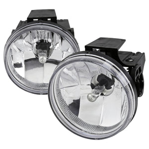 56.00 Spec-D OEM Fog Lights Dodge RAM Sport Package (99-02) Chrome Housing - Clear Lens - Redline360