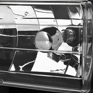 75.00 Spec-D OEM Replacement Headlights Chevy C10 Pick-Up Truck (88-98) Chrome or Black - Redline360