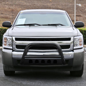 139.95 Spec-D Bull Bar Chevy Avalanche (2007-2013) 3" Black w/ Skid Plate - Redline360