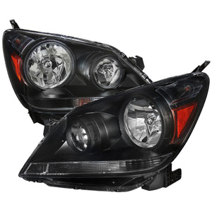 169.95 Spec-D OEM Replacement Headlights Honda Odyssey (2005-2006-2007) Black or Chrome - Redline360