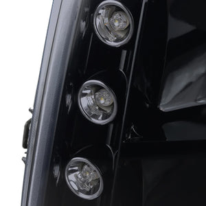 219.95 Spec-D Projector Headlights GMC Yukon/Yukon XL (07-14) w/ LED DRL Strip - Black or Chrome - Redline360