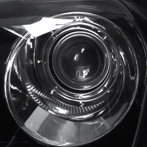 155.00 Spec-D Projector Headlights Chrysler 300 [Halo] (2005-2010) Black Housing - Redline360