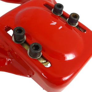 69.95 Spec-D Camber Kit Honda Civic EK (1996-2000) Front Upper Control Arms - Red - Redline360