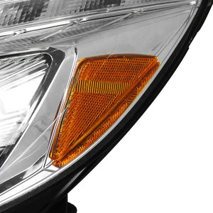 284.00 Spec-D Projector Headlights Ford Focus (2012-2013-2014) DRL LED Black - Redline360