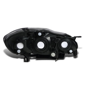 112.00 Spec-D OEM Replacement Headlights Toyota Corolla (03-08) Matte Black or Chrome Housing - Redline360