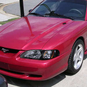 119.95 Spec-D OEM Replacement Headlights Ford Mustang (1994-1998) Chrome / Black / Smoke Lens - Redline360