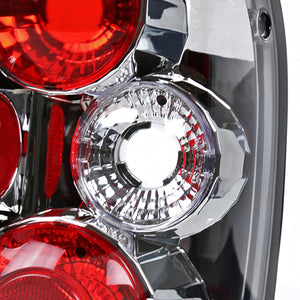 79.95 Spec-D Tail Lights Ford Ranger (1993-1997) [Altezza Style] Smoked / Chrome / Black - Redline360