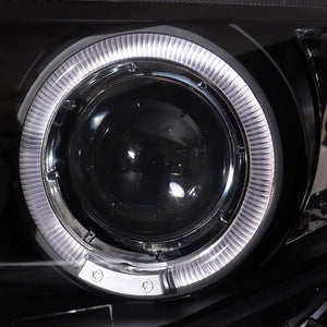 229.95 Spec-D Projector Headlights Toyota Corolla (09-10) w/ Halo & LED Accents - Black / Chrome - Redline360