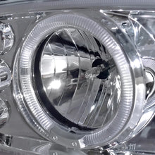 Load image into Gallery viewer, Spec-D Projector Headlights GMC Yukon (01-06) Sierra (99-06) Dual Halo w/o Bumper Lights - Black or Chrome - Matte Black/Clear Lens Alternate Image
