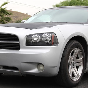 134.00 Spec-D OEM Replacement Headlights Dodge Charger (2006-2010) w/ or w/o Corner Lights - Redline360