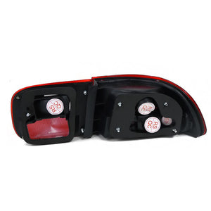 108.00 Spec-D Tail Lights Honda Civic EG (92-95) Coupe/Sedan/Hatch - Black or Chrome - Redline360