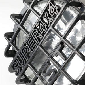 57.00 Spec-D 6" Round Universal Off Road Fog Lights w/ Mesh Guard - Chrome or Black - Redline360