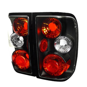 79.95 Spec-D Tail Lights Ford Ranger (1993-1997) [Altezza Style] Smoked / Chrome / Black - Redline360