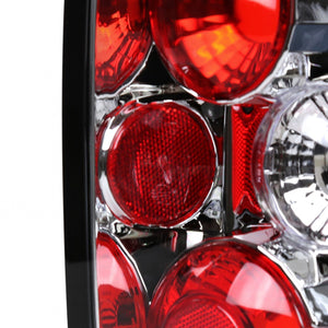 79.95 Spec-D Tail Lights Ford Ranger (1993-1997) [Altezza Style] Smoked / Chrome / Black - Redline360