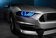 Load image into Gallery viewer, 269.96 Oracle Headlight DRL + Halo Upgrade Kit Ford Mustang (18-21) ColorSHIFT w/ Sequential Turn Signal 1446-332 - Redline360 Alternate Image