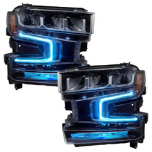 Load image into Gallery viewer, Oracle Headlight DRL Upgrade Kit Chevy Silverado (19-22) [ColorSHIFT RGB+W] w/ or w/o Controller - w/o Controller Alternate Image