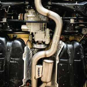 1044.99 MBRP Catback Exhaust Audi S3 2.0L I4 (15-20) [Street Version] 3" Quad Split Rear Exit - Redline360