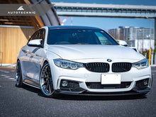 Load image into Gallery viewer, Autotecknic Replacement Mirror Covers BMW 2 Series F22 (14-21) [V3 M Inspired] Painted - No / Alpine White (300) Alternate Image