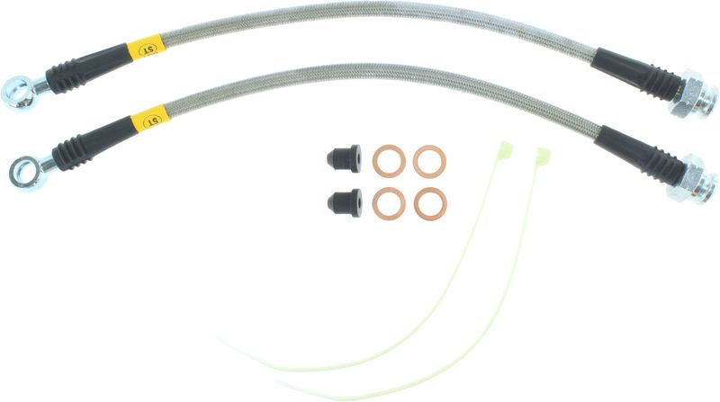 StopTech Stainless Brake Lines Saturn Ion (2003) Front Set - 950.62007 ...