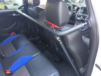 239.95 Cipher Seat Belt Harness Bar Ford Focus & Focus RS/ST (2011-2018) CPA5025HB-BK - Redline360