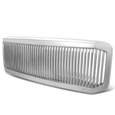 DNA Grill Ford F250/F350/F450/F550 SD (05-07) [Vertical Fence Style] Glossy Silver
