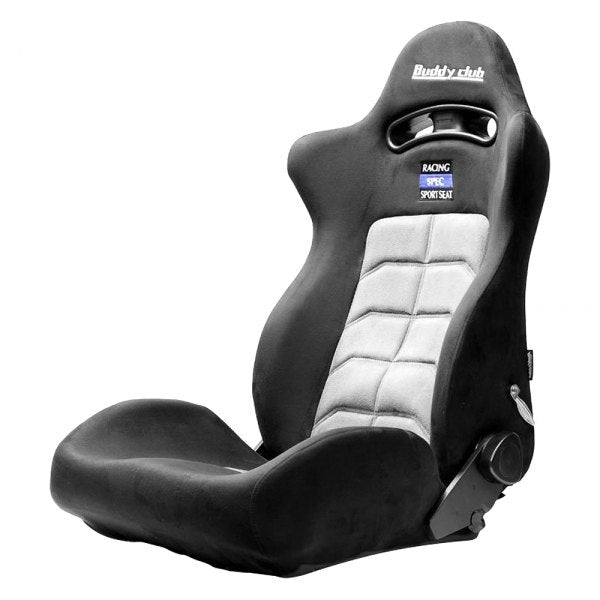 Buddy Club Racing Spec Sport Reclinable Seat Black - w/ or w/o Adaptor