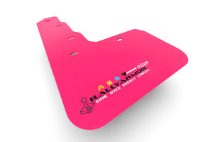 Rally Armor Mud Flaps Subaru Forester (2019-2021) Black / Red / Pink
