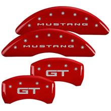 Load image into Gallery viewer, 249.00 MGP Brake Caliper Covers Ford Mustang GT (2015-2019) Black / Red / Yellow - Redline360 Alternate Image