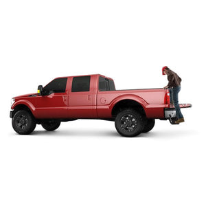 280.00 AMP BedStep Bumper Step Chevy Silverado (2007-2013) Black - Redline360