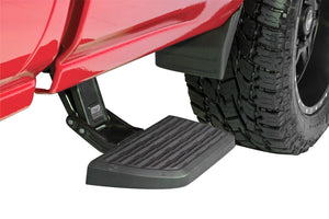 280.00 AMP BedStep2 GMC Sierra 1500 Short Bed (2019-2020) Retractable Flip Down Side Step - Redline360