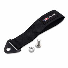 Load image into Gallery viewer, 21.60 BLOX Tow Strap with Logo - Black / Red - Redline360 Alternate Image