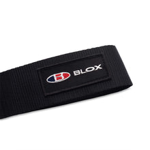 Load image into Gallery viewer, 21.60 BLOX Tow Strap with Logo - Black / Red - Redline360 Alternate Image