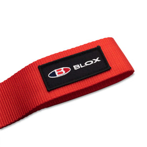 21.60 BLOX Tow Strap with Logo - Black / Red - Redline360