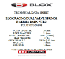 Load image into Gallery viewer, BLOX Performance Valve Spring H22A (2.2L DOHC VTEC) Set - BXPT-20300 - Default Title Alternate Image
