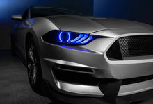Load image into Gallery viewer, 269.96 Oracle Headlight DRL + Halo Upgrade Kit Ford Mustang (18-21) ColorSHIFT w/ Sequential Turn Signal 1446-332 - Redline360 Alternate Image